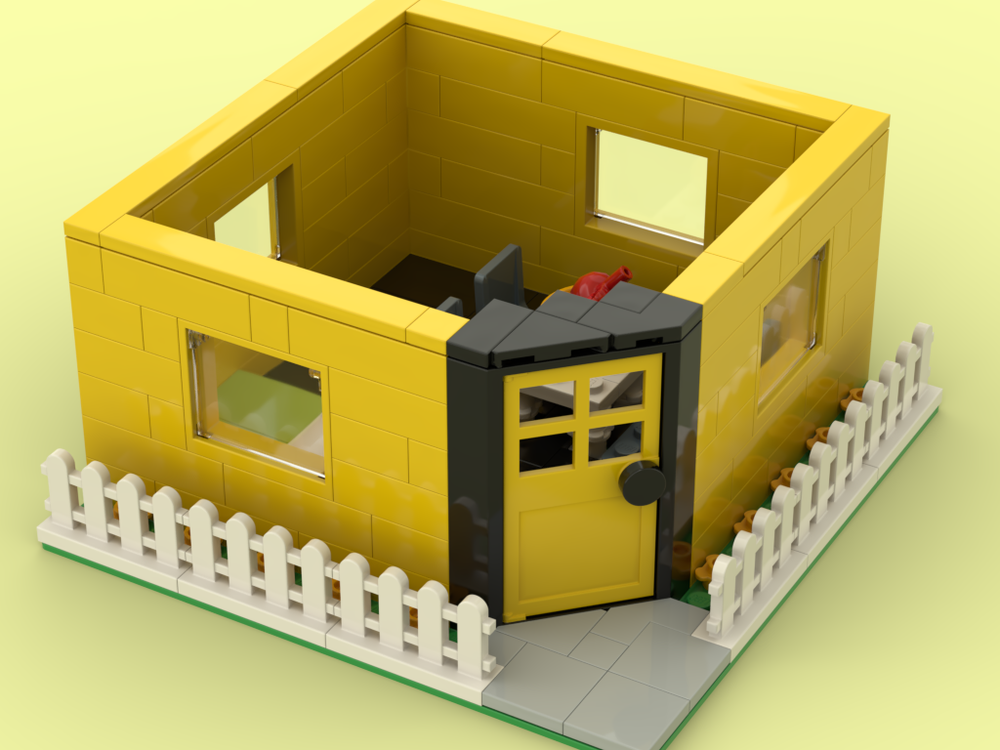 Lego Basic house without a roof