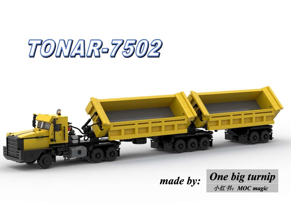 Lego Tonar-7502 Heavy duty road train