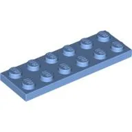 Plate 2 x 6 / Medium Blue
