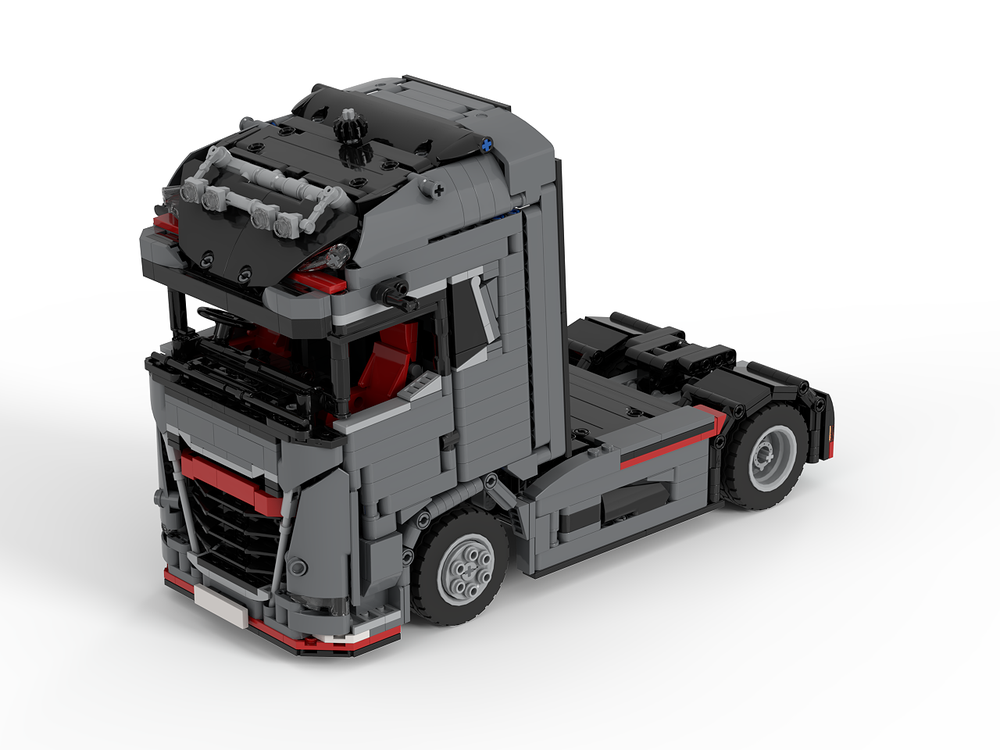Lego 2021 DAF XG 4x2 (Grey)