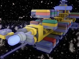 Micro - Inter-galaxy container transport ship