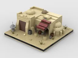 Desert Pub #4 for a Modular Space desert village