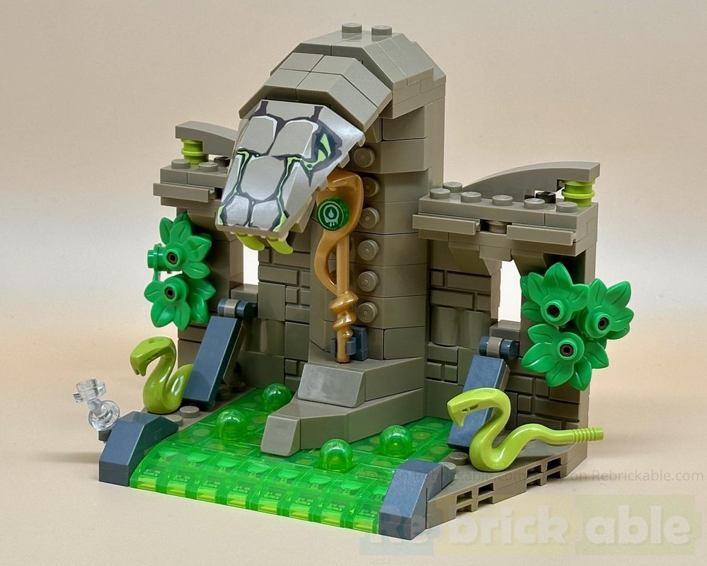 Lego Venomari Shrine - Legacy Remake
