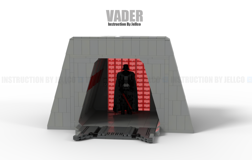 Lego Micro Diorama : Rogue One Vader Scene