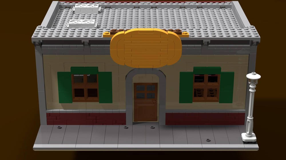 Lego Drunkin Clam Modular Building