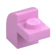 Brick Curved 1 x 2 x 1 1/3 with Curved Top / Bright Pink