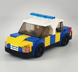 UK Police Battenburg Car 1.0