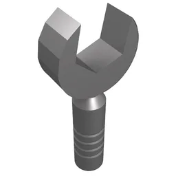 Tool Wrench / Spanner Open End [3-Rib Handle]