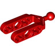 Lego Technic Steering Knuckle Arm with Ball Joint / Red