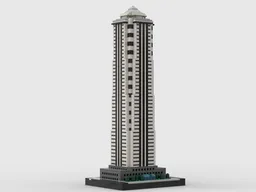 BNY Mellon Center at 1/650th Scale