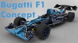 Bugatti F1 Concept - 42083 B-Model (Alternate Build)