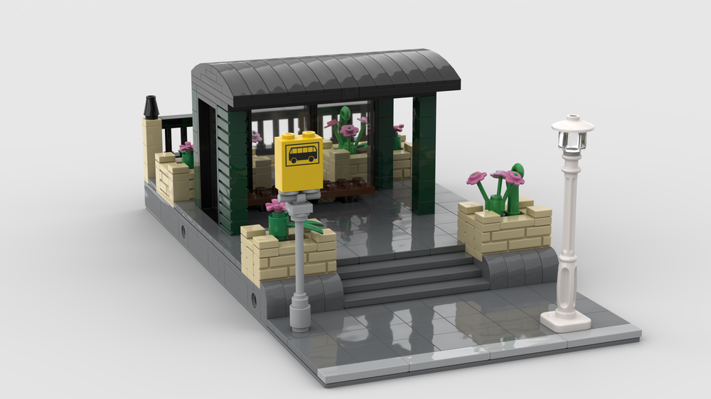 Lego Modular Bus Stop