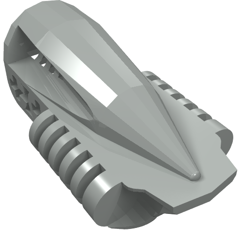 Lego Technic Block 3 x 5 x 1 2/3 / Light Gray