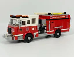 Pierce Pump Fire Truck