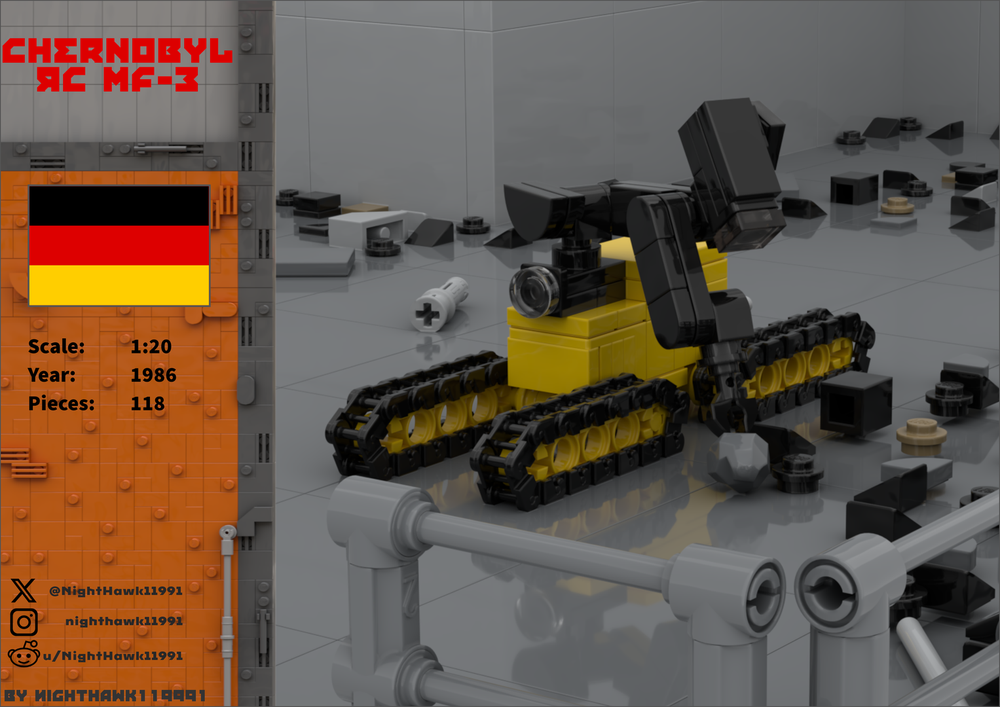 Lego Chernobyl RC MF-3
