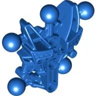 Large Figure Skeletal, Torso with 5 Ball Joints (Av-Matoran Type 1) / Blue