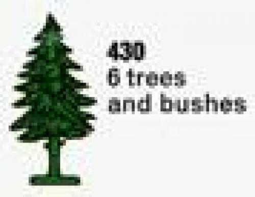 Lego Six Trees and Bushes (The Building Toy)