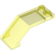 Lego Windscreen 5 x 2 x 1 2/3 / Trans-Neon Green