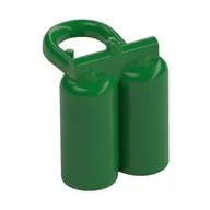Minifig Neckwear Airtanks with Large Holes / Green