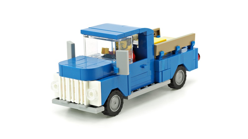 Lego Blue Pickup Truck