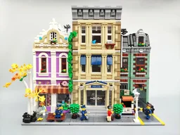 Police station & Doughnut shop