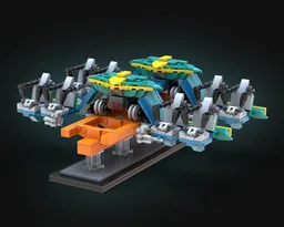Thunderbird Roller Coaster Train Model