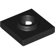 Turntable 2 x 2 Female / Black