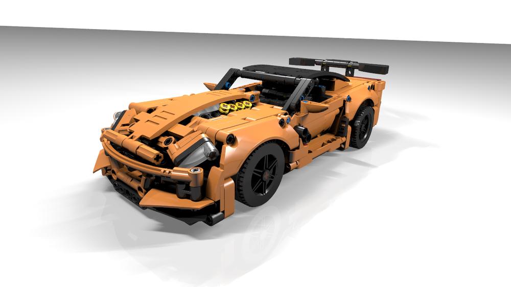 Lego 42093 mod orange