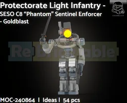 Protectorate Light Infantry - SESO C8 "Phantom" Sentinel Asset