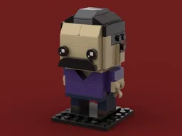 MOC - Lalo Salamanca Brickheadz (Better Call Saul)