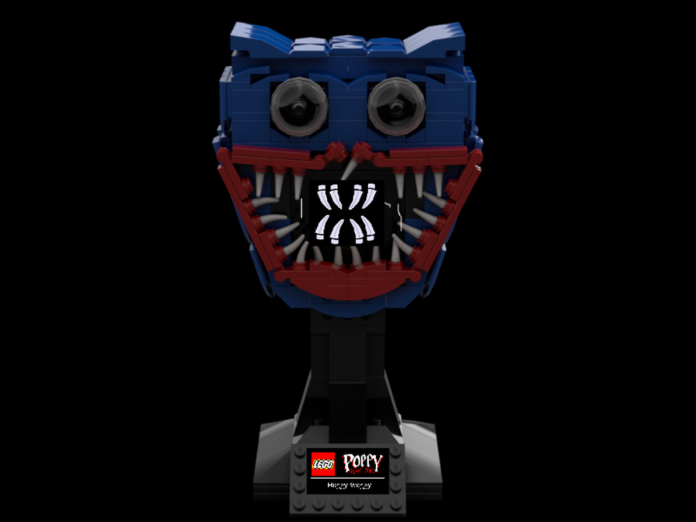 Lego Huggy Wuggy Head