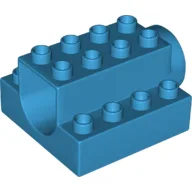 Duplo Brick 4 x 4 x 2 with Large Rotor Mounting (Ferris Wheel)