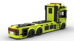 Container carrier truck