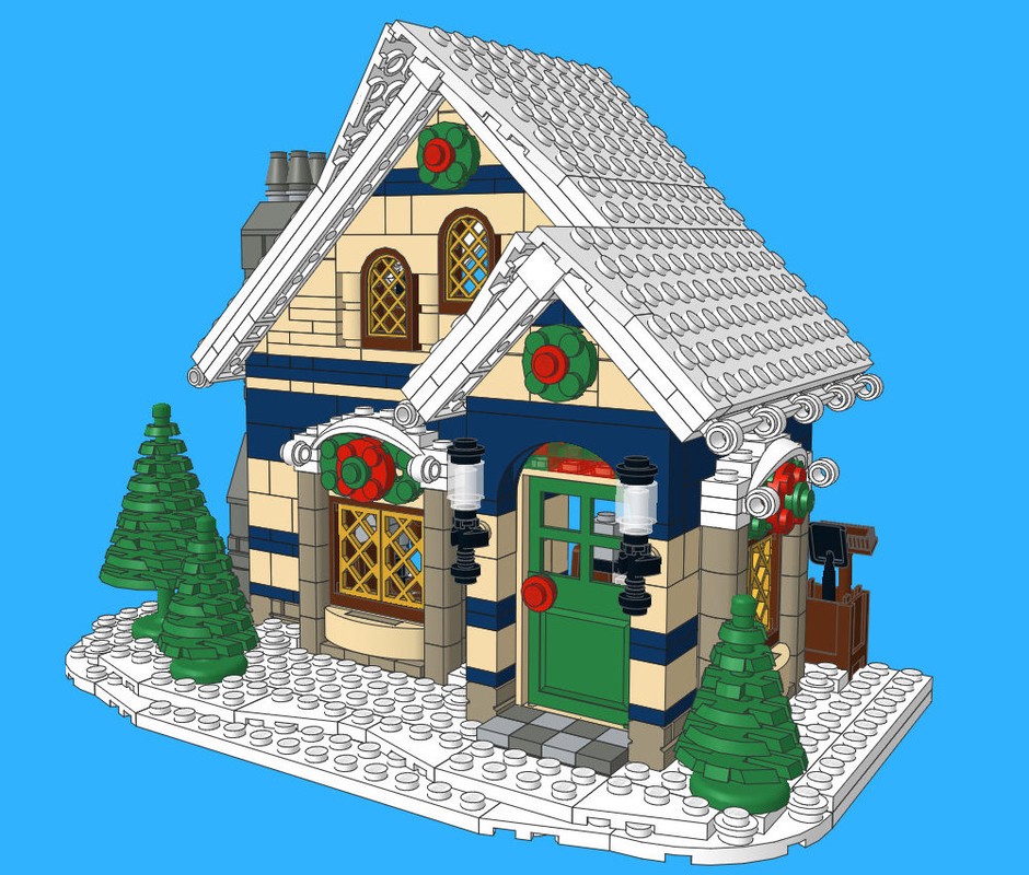 Lego Winter Cafe