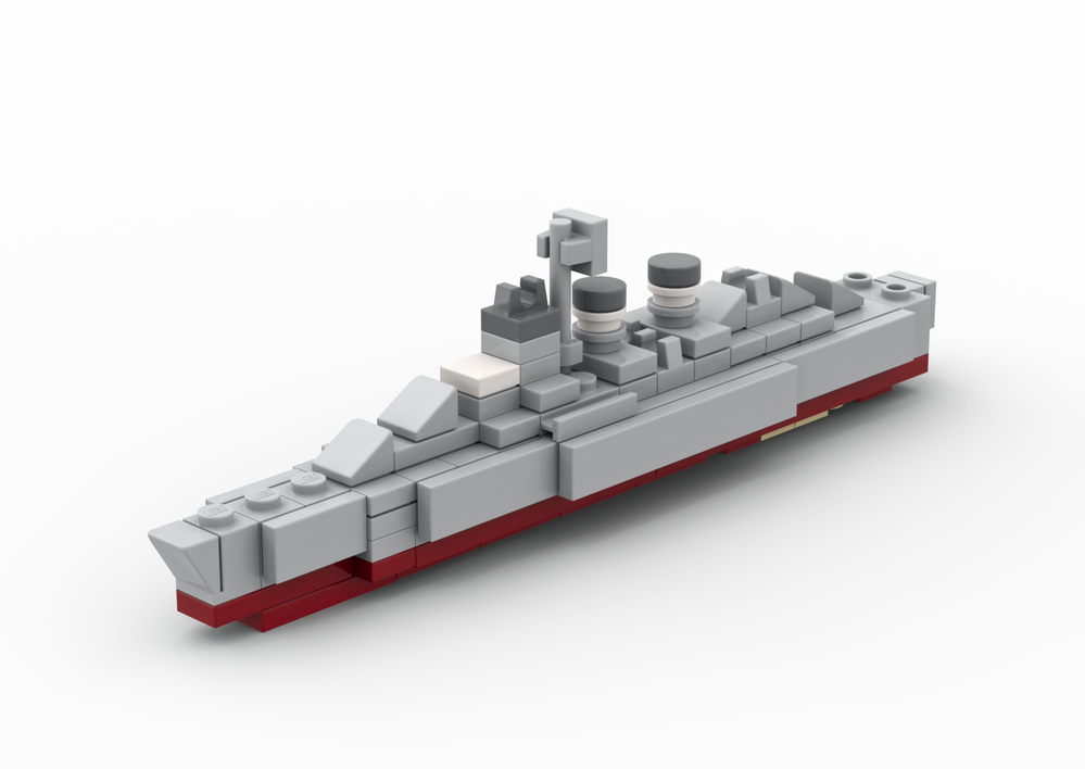 Lego USS Nicholas Destroyer