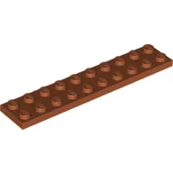 Plate 2 x 10 / Dark Orange