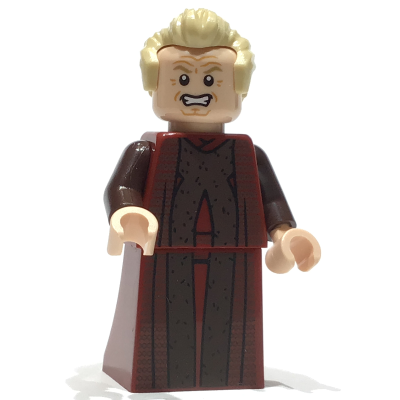 Lego Chancellor Palpatine, Dark Red Outfit