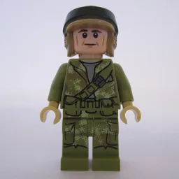 Rebel Trooper in Endor Uniform, Olive Green Legs
