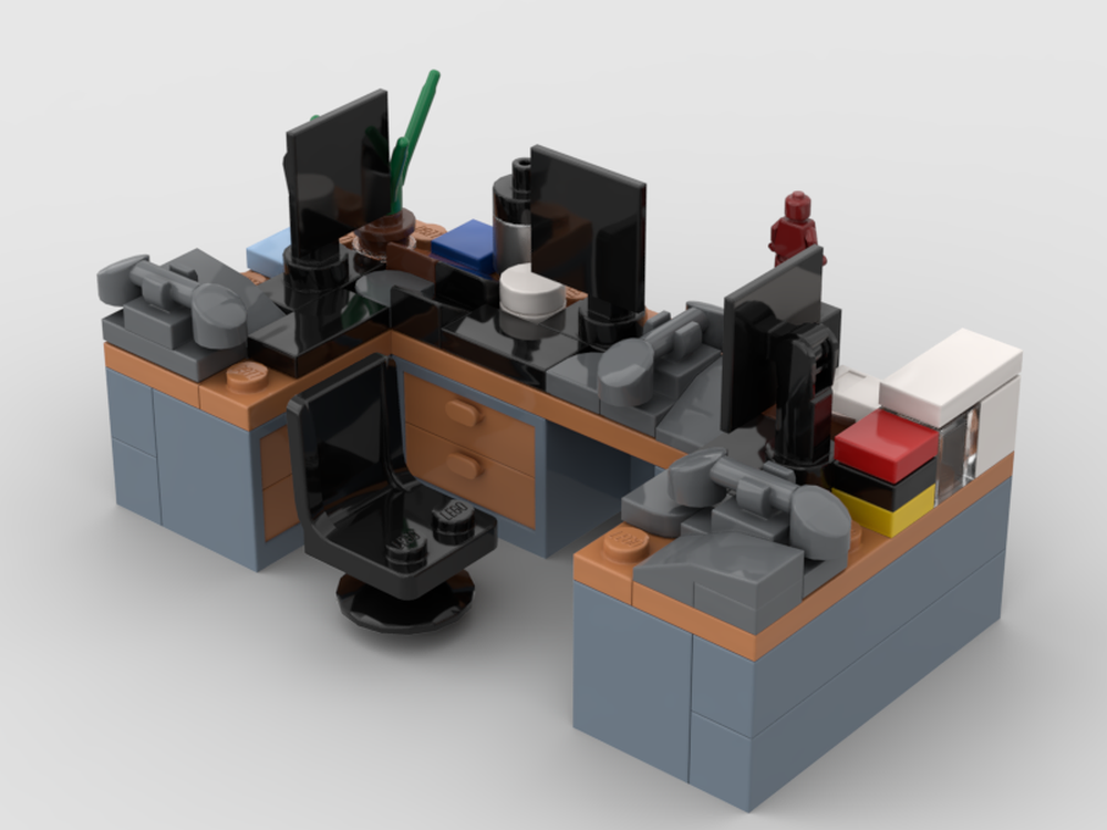 Lego The Office - Dwight's Megadesk