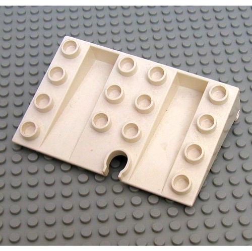 Lego Duplo Boat Car Ramp / White