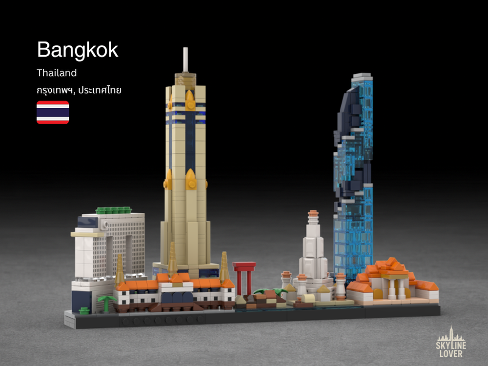 Lego Bangkok Skyline