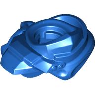 Lego Minifig Neckwear Shoulder Guard with Hood and Katana Holder / Blue