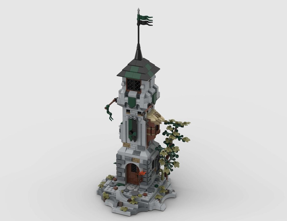 Lego Medieval Forest Watchtower