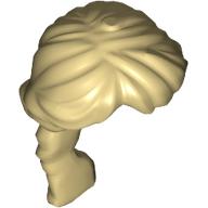 Lego Hair Ponytail Long French Braided / Tan