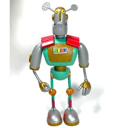 Duplo Figure Little Robots, Sporty with Fingers / Duplo Turquoise