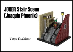 Joker Stairs Movie Scene