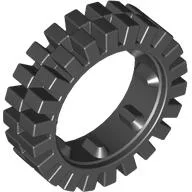 Tyre Offset Tread 24 x 8 / Black