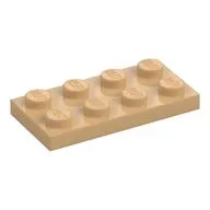 Plate 2 x 4 / Warm Tan