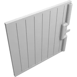 Door Sliding - Type 1 / White