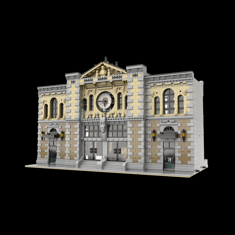 Lego Modular The Central Train Station